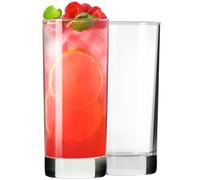 PARACITY Highball Glass - Juego de vasos de agua potable de 2 a 12 onzas de alto, cristalería de bar para mojito, whisky, cóctel