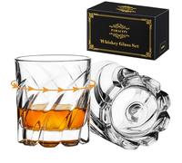 PARACITY Vasos de Whisky Giratorios y Antiguos - Relajantes de Descompresión, Vasos de Roca para Fiesta y Hogar - Regalos para Hombres