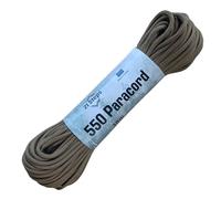 Paracord 550 Type III 100% Nylon, 30 Metros, 4 milímetros de Grosor, 7 Hilos, 249 Kilos de Carga máxima. Color Tan, Boa, Khaki, Coyote, Chocolate. (Coyote, 30 Metros)