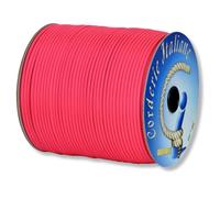 Paracord 550 Type III Basic, Rosa Flu 4 mm - 10 m, núcleo 7 Hilos, 100% Fabricado en Italia 006098638 Corderie Italiane
