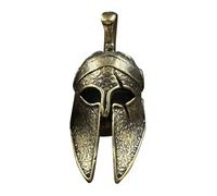 Paracord Bead Helmet, Brass Classic Charm, Hand-Casted Ornament, Crafts Accessory, Pulsera Button, Cremallera Pull, Handcraft Jewelry Making, Charm Holder Decor