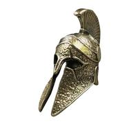 Paracord Bead Helmet, Latón Classic Helmet Charm, Hand-Casted Ornament Accessory, Tacticals Pulsera Button, Ideal para Cremallera, llaveros, Backpacks, Outdoor Gear