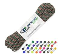 Paracord Planet 100' Hanks Parachute 550 Cord Type III 7 Strand Paracord Top 40 Most Popular Colors