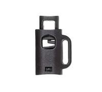 PARACORD PLANET Coffee Cup Cord Lock - 6 mm Hole - Plástico (Negro) - Mochilas Bolsas Cordones Outdoor Gear 100 Pack