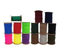 Paracord Planet Cordón elástico de Grado Marino, 100% elástico, Resistente a la Humedad y a la Intemperie, proyectos de Bricolaje, amarres, recreación, Interiores y Exteriores