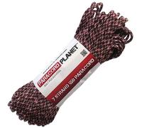 PARACORD PLANET Cuerda de paracaídas comercial de seguridad tipo III de 550 libras, varios colores (corazón de chocolate, 100 pies)