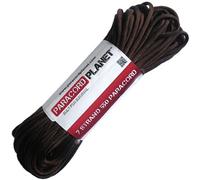 Paracord Planet Cuerda de paracaídas comercial tipo III de 249 kg, varios colores, Walnut, 100 pies