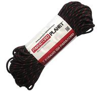 Paracord Planet Cuerda de paracaídas comercial tipo III de seguridad de 550 libras, varios colores (lado oscuro, 100 pies)