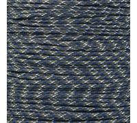 PARACORD PLANET Cuerda de paracaídas de nailon tipo III de 7 hebras de 550 libras, única, moteada, fabricada en los Estados Unidos, fuerte, duradera, resistente a la putrefacción y al moho (guarnición