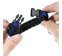 PARACORD PLANET Do It Yourself - Kit de pulsera de cuerda de paracaídas de supervivencia con instrucciones (idioma español no garantizado) (morado ácido)