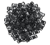 Paracord Planet Hebillas laterales contorneadas de 3/20 cm - 100 paquetes disponibles en varios colores, Quickdraw - Niños