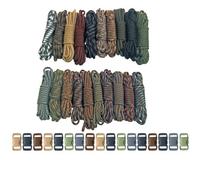 PARACORD PLANET Kits de artesanía Combinados de Paracord Tipo III de 550 LB con Hebillas (Scouting)