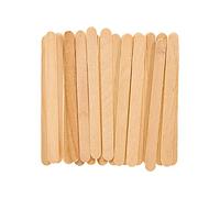 Paracord Planet Palitos de madera natural para manualidades, 3 tamaños diferentes