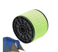 Paracord Reflectante, Cuerda Reflectante, Cuerda Reflectante Delgada De Paracord De 50 M, Corrda Fosforescente Gruesa 4 Mm, Corrda Para Tienda De Camping Para Mochila De Hombro, Actividades Acuáticas