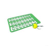 Paradas de plástico Boilie 20pcs Verde seguro cebo titular (20pcs)