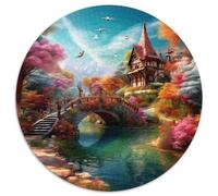 Paradise 1000 Piece Science Fiction Jigsaw Puzzle For Adults Family Challenge Toys Stress Relief Puzzle Exercise The Memory of The Brain for Adults and Kids, Age 12 Years Up 1000pcs (67.5x67.5cm)