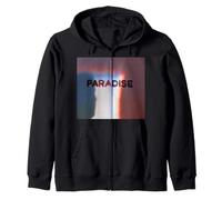 Paradise Aesthetic Retro Lo-Fi Glitch Dreamcore Art Sudadera con Capucha