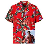 Paradise Found Tom Selleck Red, 4XL