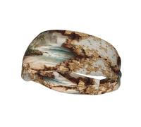 Paradise in a Crack - Diadema deportiva para comodidad ligera, absorbente, elástica, transpirable, actividades al aire libre