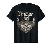 Paradise Lost - 'Calavera gótica' Camiseta, Hombre, Negro, L