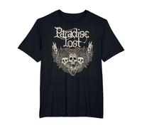 Paradise Lost - 'Calavera gótica' Camiseta, Hombre Tallas Grandes, Negro, 5X Alto
