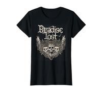 Paradise Lost - 'Calavera gótica' Camiseta, Mujer, Negro, 3XL