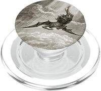 Paradise Lost Gustave Dore Satans Fall PopSockets PopGrip para MagSafe