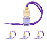 Paradise PER80166 Perfumador Botella, Aroma de Lavanda, para Colgar (Paquete de 4)