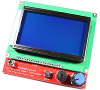 Paradisetronic.com con kit de pantalla LCD 12864 y controlador, cables de conexión y adaptadores para RAMPS 1.4, impresora 3D, Prusa Mendel
