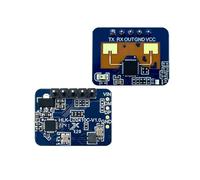 Paradisetronic.com Sensor de presencia humana LD2410C de 24 GHz, radar mmWave, detecta movimiento y presencia hasta 5 m de alcance, UART, GPIO, BLE | Smart Home & IoT