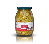 Paradiso dei Golosi Berenjenas en tiras en Aceite de Oliva Virgen Extra Italiano 1 kg - Sin conservantes, naturales y sabrosas, ideales para aperitivos, bruschettas y recetas gourmet