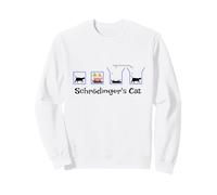 Paradoja de superposición cuántica del diseño del Gato de Schrödinger Sudadera
