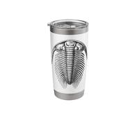 Paradoxides Trilobite Fossil - Vida Marina Cámbrica Vaso térmico de acero inoxidable de doble pared