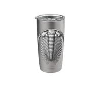 Paradoxides Trilobite Fossil - Vida Marina Cámbrica Vaso térmico de acero inoxidable de doble pared
