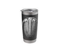 Paradoxides Trilobite Fossil - Vida Marina Cámbrica Vaso térmico de acero inoxidable de doble pared