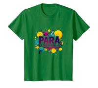 Paraeducadores Extraordinarios: Personal de Apoyo Excepcional Camiseta, Niños, Verde Kelly, 6 años