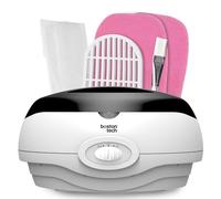 ParaffinLux Baño de Parafina para Manos de Boston Tech® | Alivio del Dolor Muscular y Artritis | Hidrata, Suaviza y Revitaliza tu Piel | Capacidad 3L + Accesorios Premium (Negro, Sin Cera)