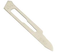 Paragon - Hojas de bisturí desechables, estériles, tamaño n.º 15, acero inoxidable, esterilizado por rayos gamma, paquete de 100 cuchillas en sobres individuales