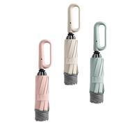 PARAGUAS AUTOMÁTICA CON FUNCIÓN DOBLE REFORZADA 10 AGUAS PARA HOMBRES Y MUJERES (Beige)