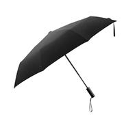 Paraguas automático a prueba de viento, compacto, portátil, paraguas plegable viaje for lluvia, un botón for apertura automática y cierre, soporte for tormenta nieve, azul(Black)