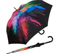 Paraguas automático negro multicolor Holy Explosion, multicolor, Stockschirm, Paraguas, Negro , Stockschirm, Paraguas