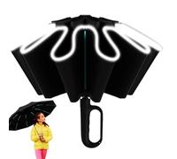 Paraguas automático - Paraguas plegable inverso, paraguas con hebilla de anilla | Hebilla de anillo, paraguas invertido automático, paraguas automático, hebilla de anillo creativa para salir