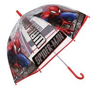 Paraguas automático plegable transparente, para niños (Marvel)