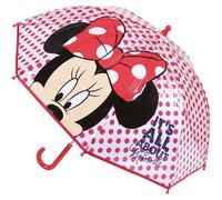 Cerdá - Paraguas Burbuja Manual de Minnie Mouse- Licencia Oficial Disney