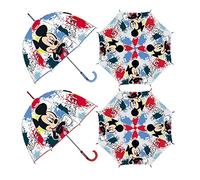 MICKEY MOUSE Paraguas burbuja transparente 46cm