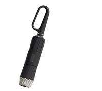 Paraguas con hebilla de anillo, tira de seguridad reflectante, resistente al viento, portátil de viaje, paraguas resistente al viento, tira de seguridad reflectante, hebilla de anillo totalmente