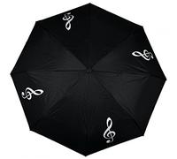 Paraguas con notas musicales A GIFT REPUBLIC U2003 negro