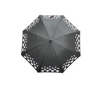 Paraguas Corazones Cambia Color Lluvia ANTIVIENTO [3 Colores] (Negro)