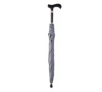 Paraguas de bastones para caminar, bastón de viaje 2 en 1, muleta ligera y resistente al viento para hombres y mujeres, herramienta portátil para apoyo y refugio al aire libre