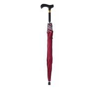 Paraguas de bastones para caminar, bastón de viaje 2 en 1, muleta ligera y resistente al viento para hombres y mujeres, herramienta portátil para apoyo y refugio al aire libre